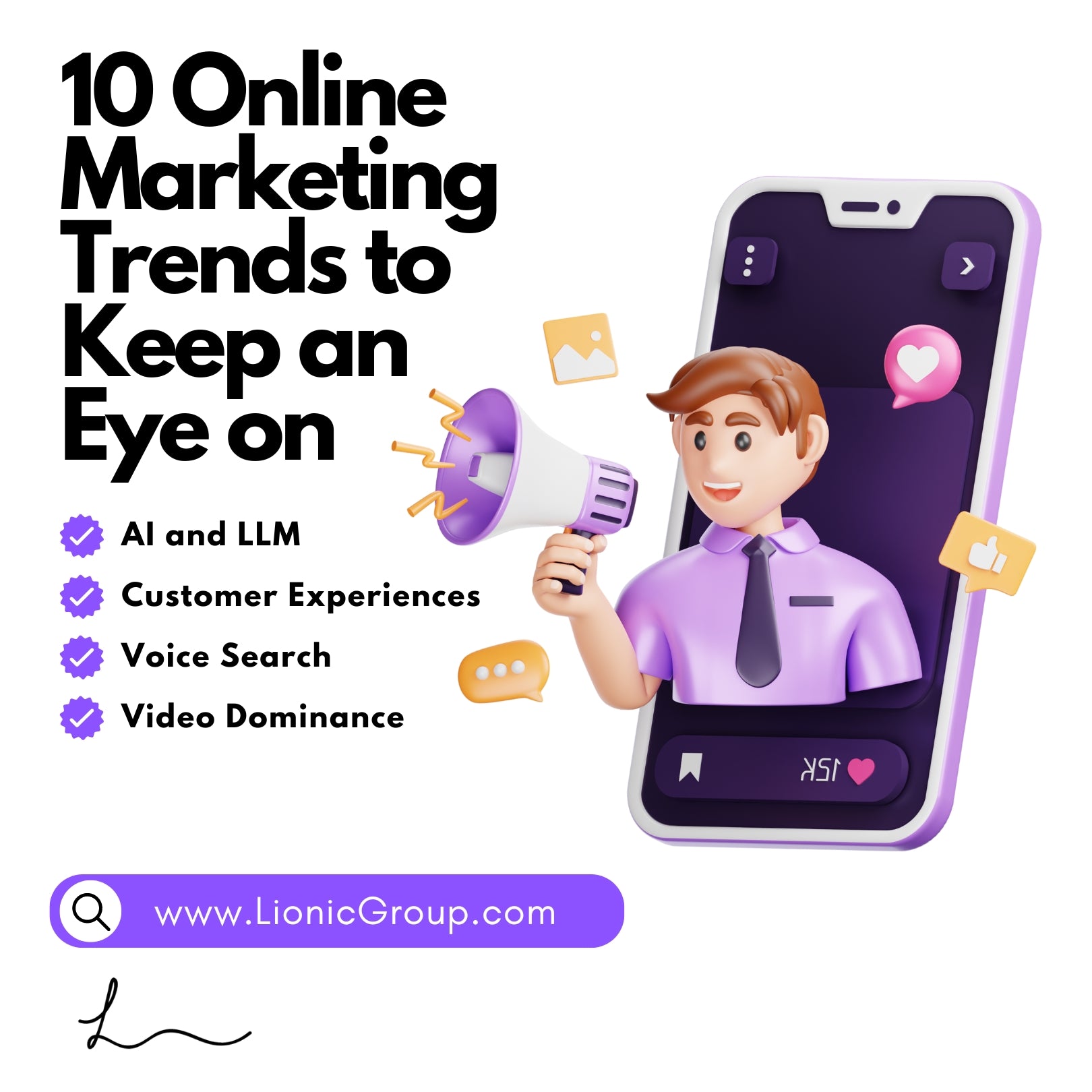 10 Online Marketing Trends for 2024 to keep an eye on!